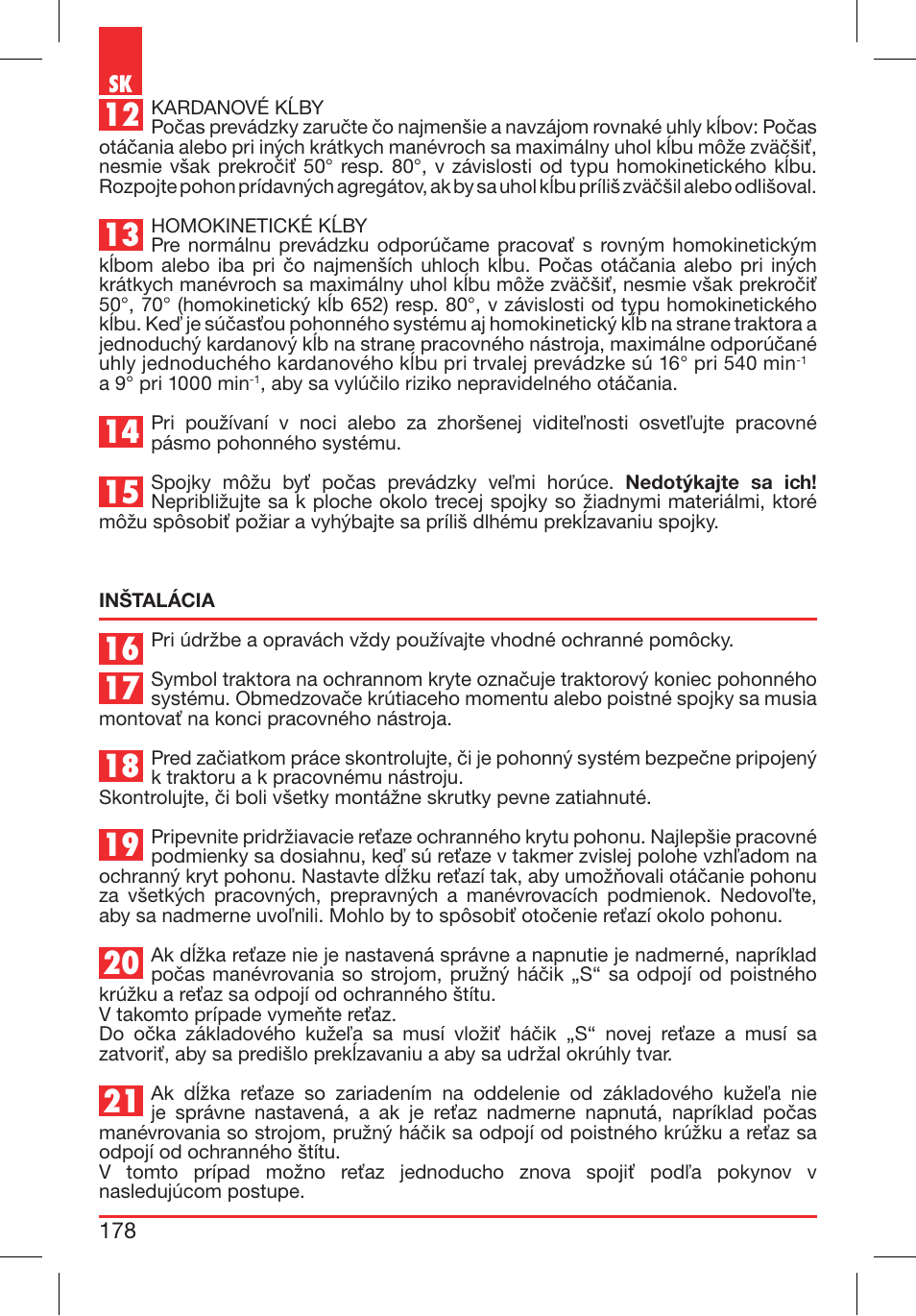 Bondioli&Pavesi 399CEE010_E User Manual | Page 178 / 255
