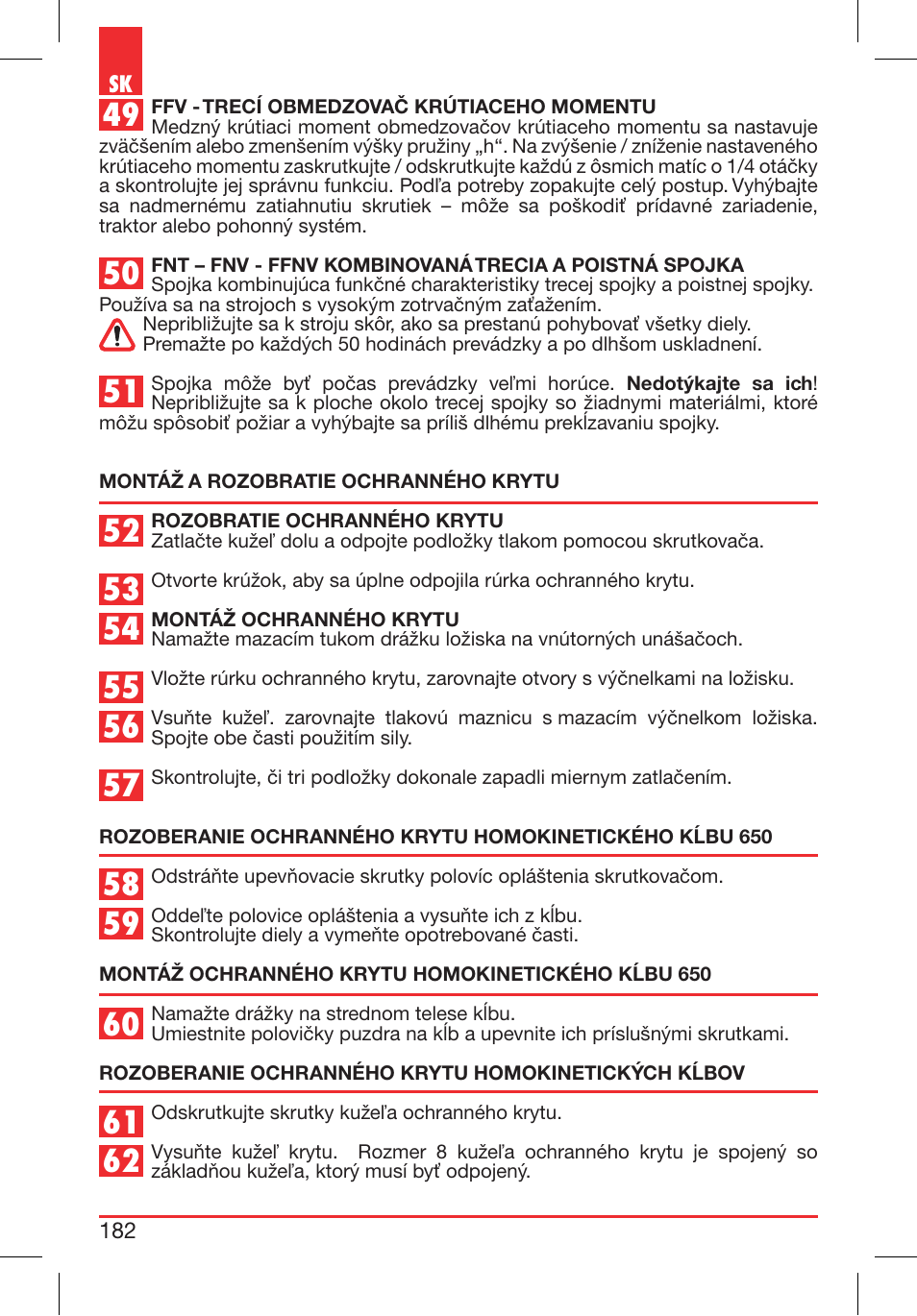 Bondioli&Pavesi 399CEE010_E User Manual | Page 182 / 255