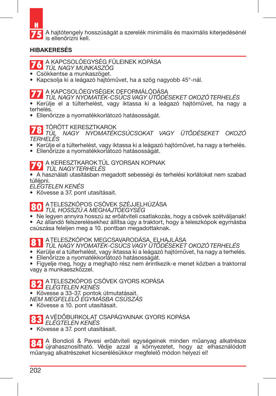 Bondioli&Pavesi 399CEE010_E User Manual | Page 202 / 255