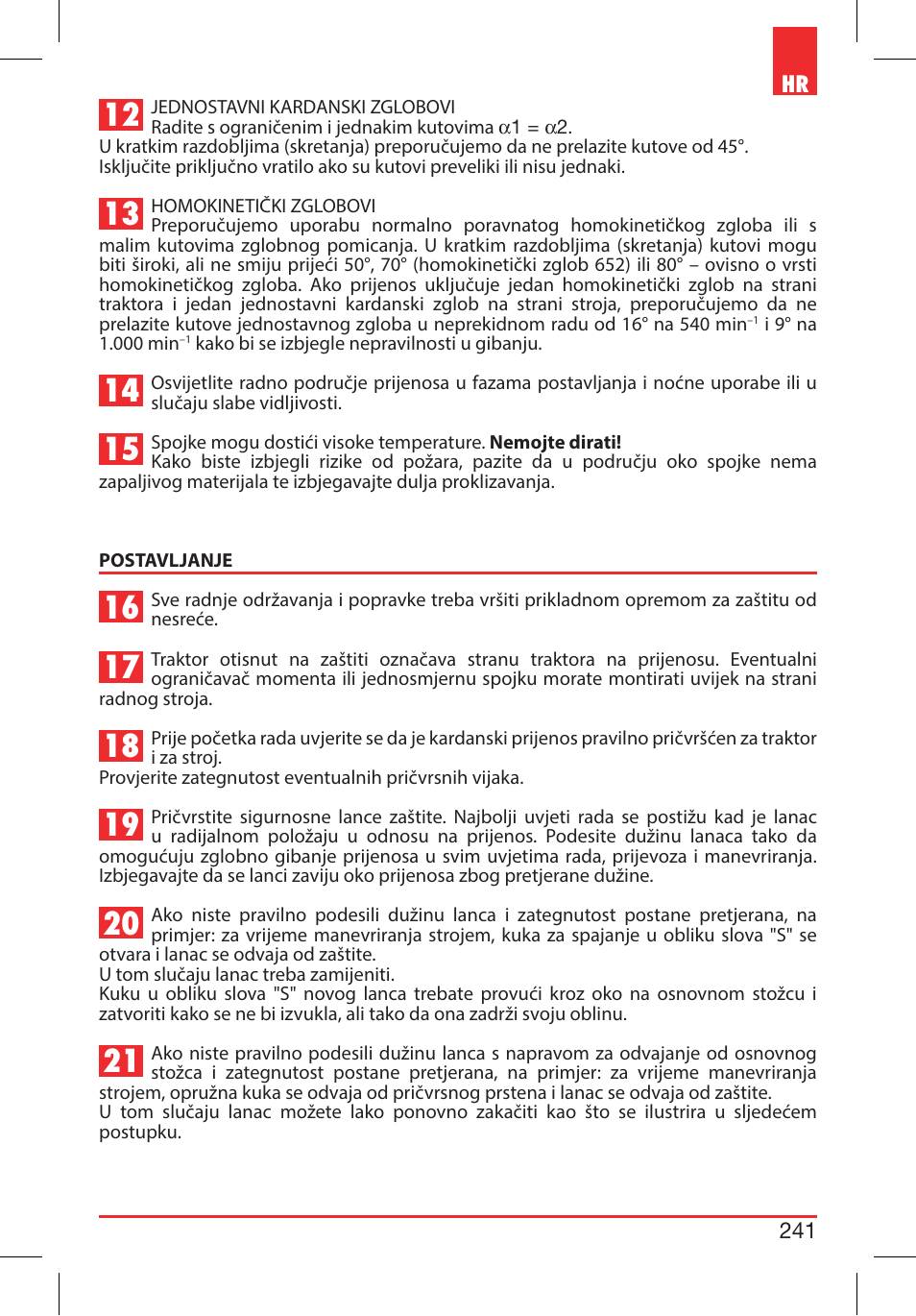 Bondioli&Pavesi 399CEE010_E User Manual | Page 241 / 255