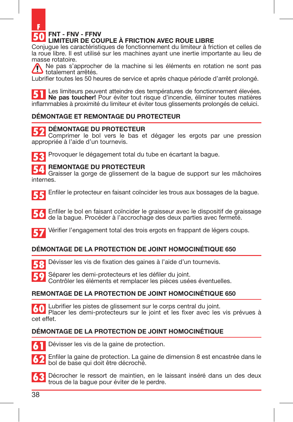 Bondioli&Pavesi 399CEE010_E User Manual | Page 38 / 255