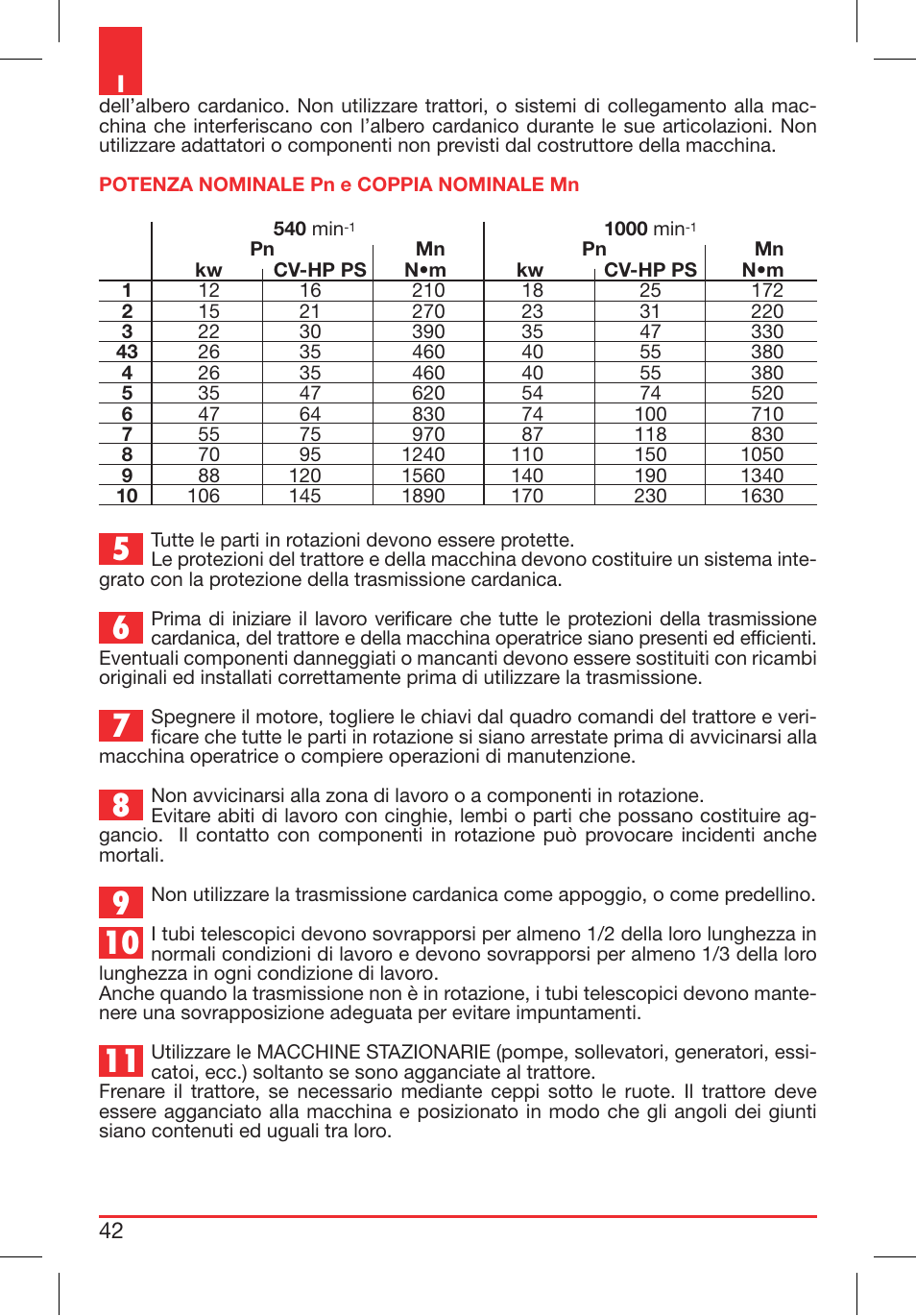 Bondioli&Pavesi 399CEE010_E User Manual | Page 42 / 255