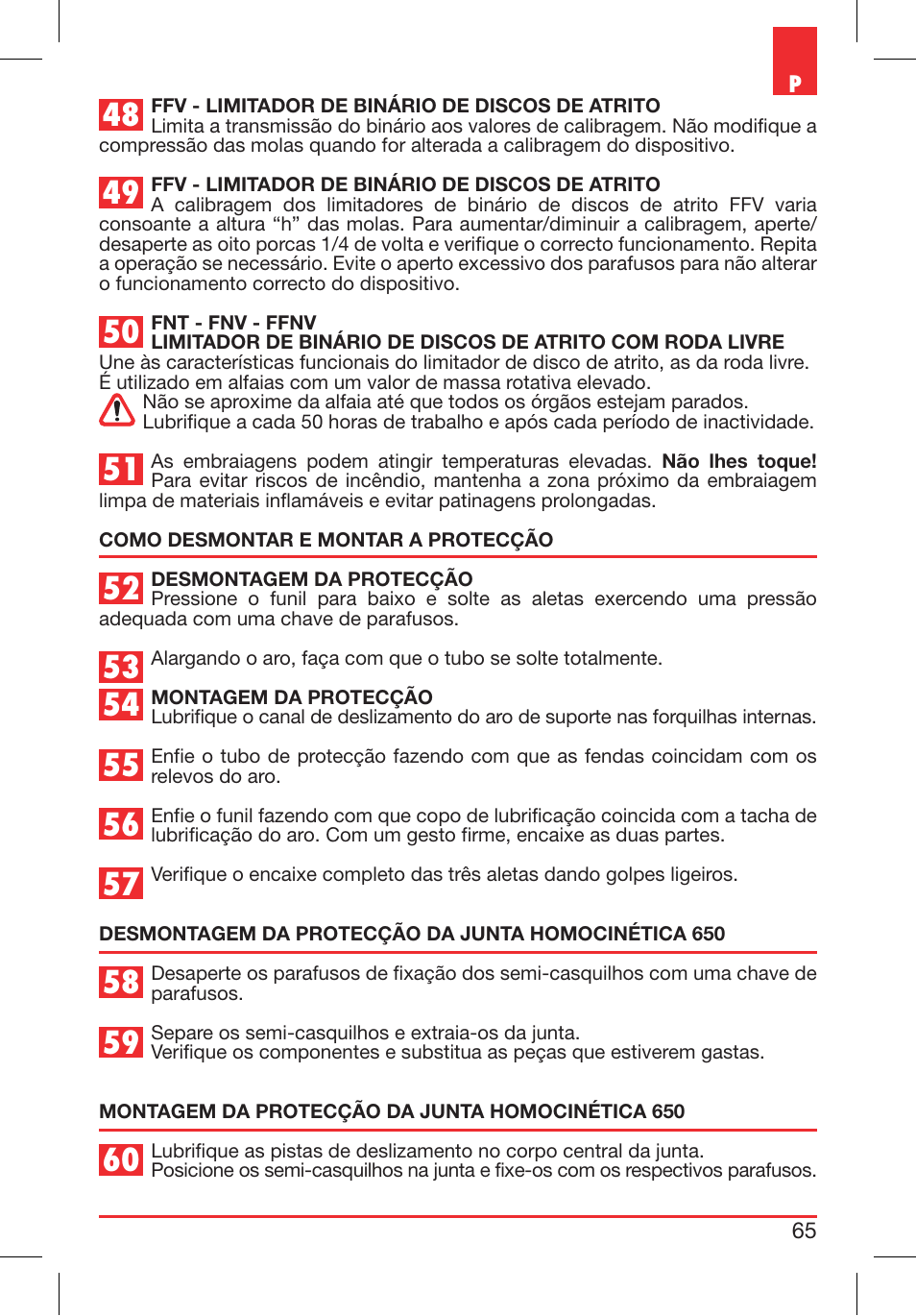 Bondioli&Pavesi 399CEE010_E User Manual | Page 65 / 255