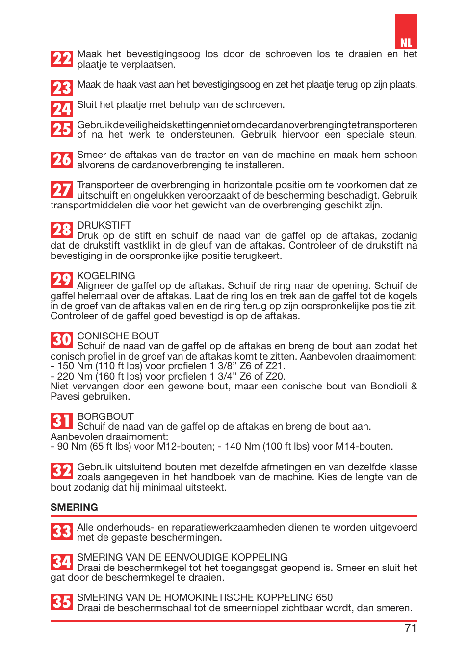 Bondioli&Pavesi 399CEE010_E User Manual | Page 71 / 255