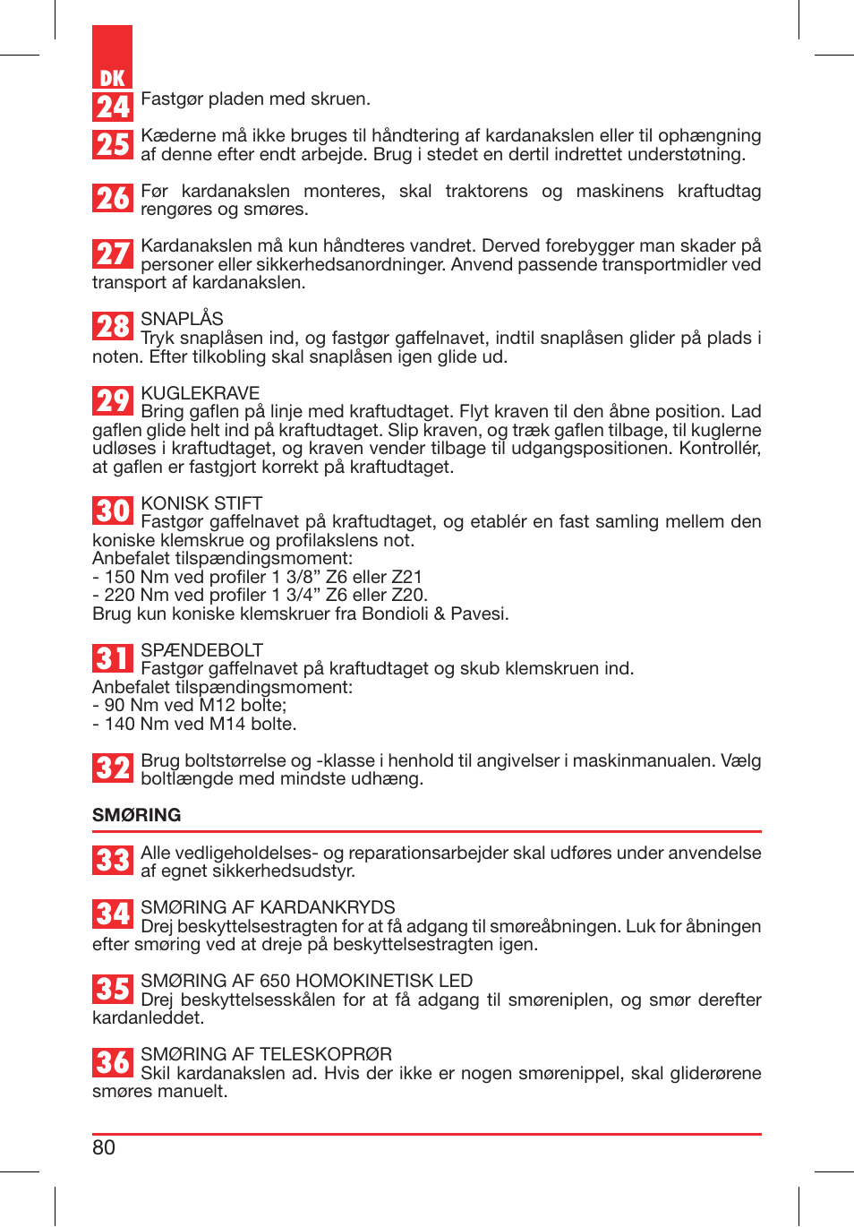 Bondioli&Pavesi 399CEE010_E User Manual | Page 80 / 255