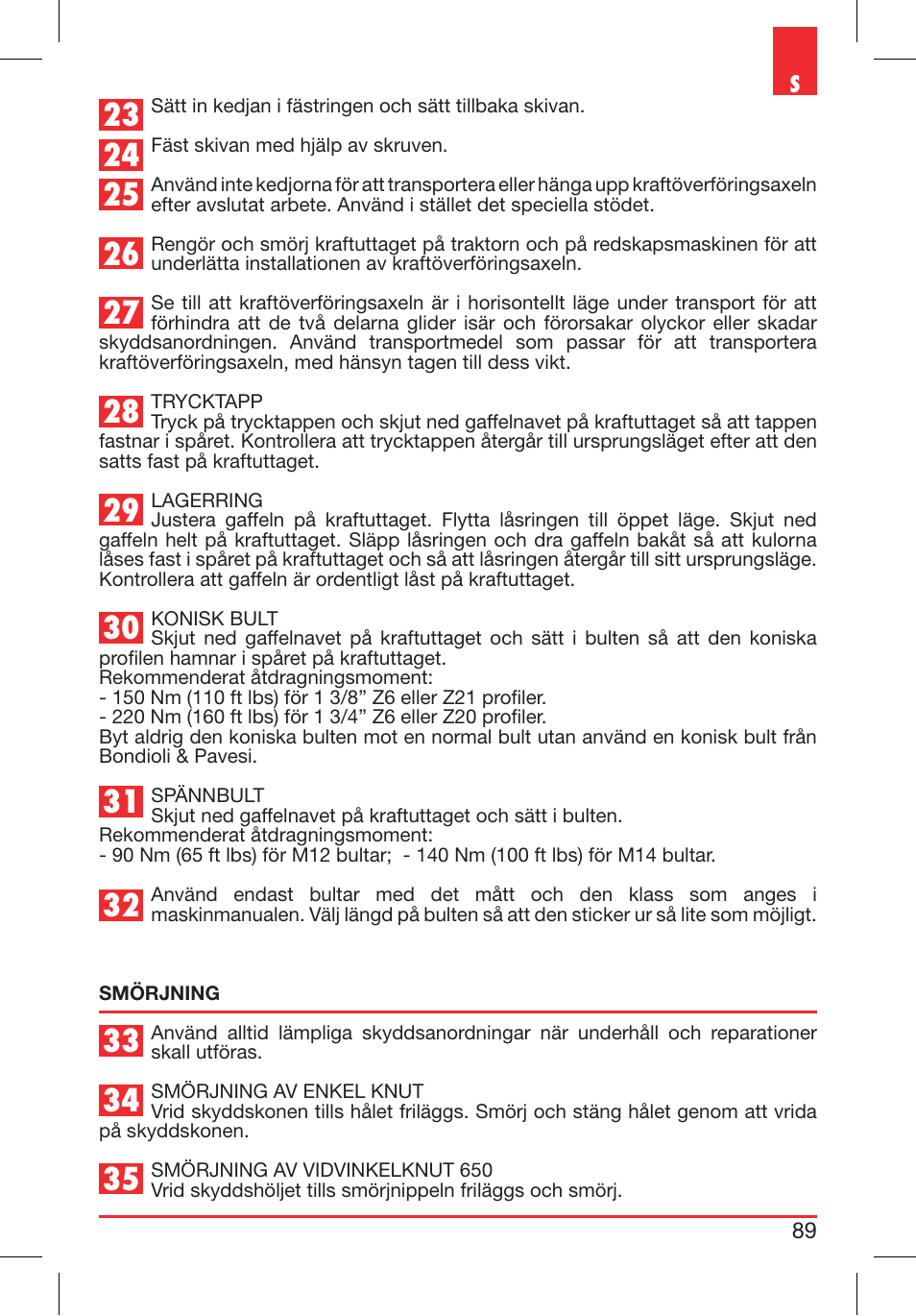 Bondioli&Pavesi 399CEE010_E User Manual | Page 89 / 255