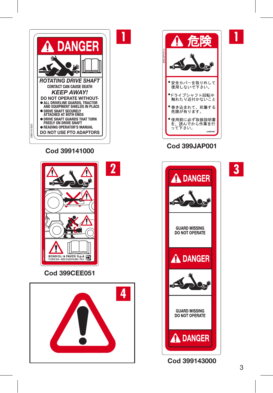 Bondioli&Pavesi 399CEE011_F User Manual | Page 2 / 281