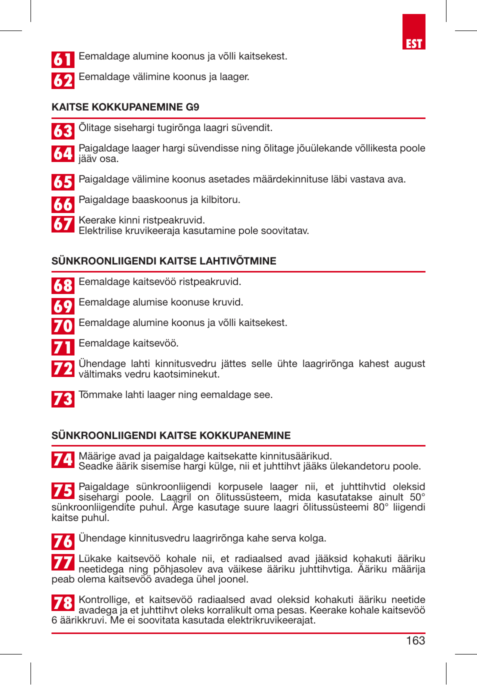 Bondioli&Pavesi 399CEEG01_D User Manual | Page 163 / 283