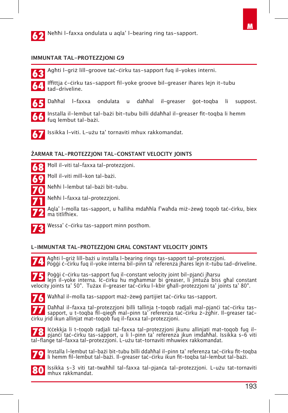 Bondioli&Pavesi 399CEEG01_D User Manual | Page 193 / 283