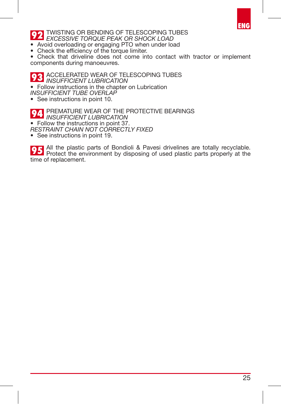 Bondioli&Pavesi 399CEEG01_D User Manual | Page 25 / 283