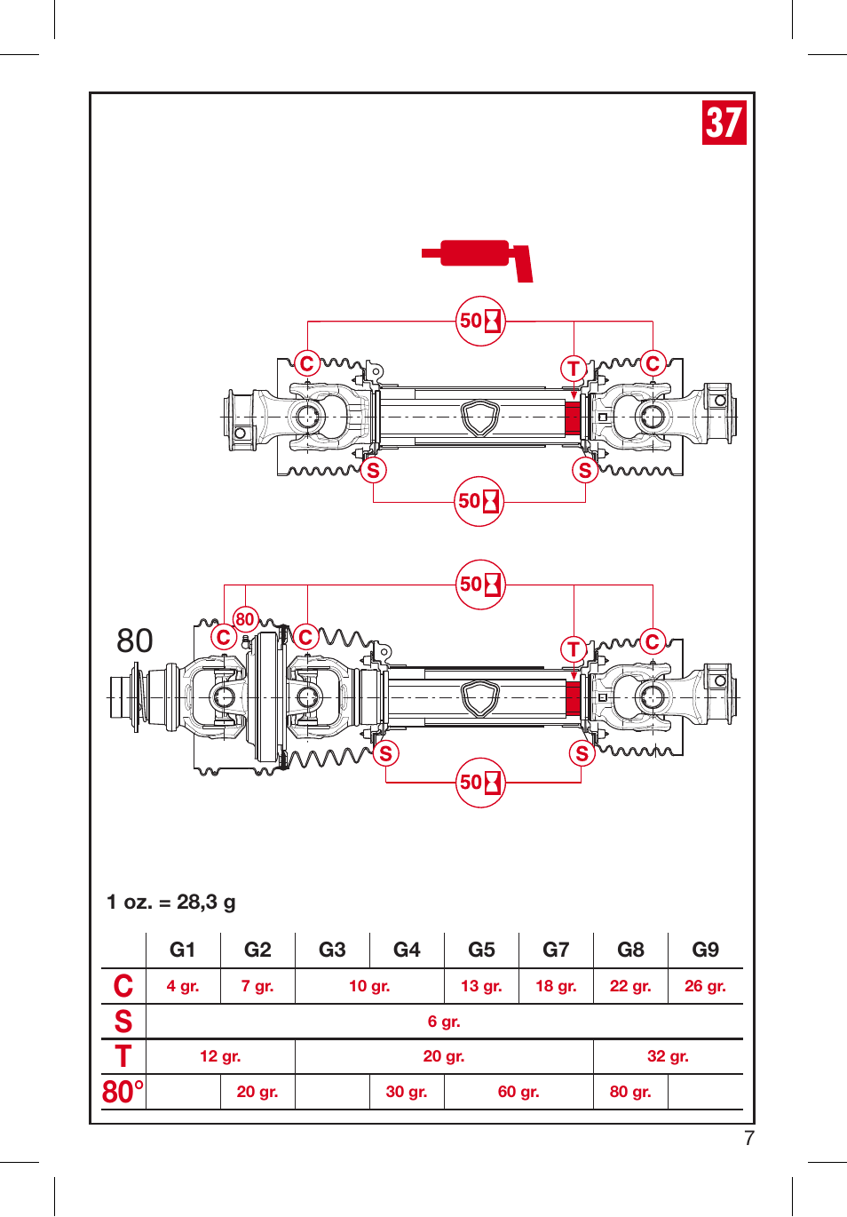 Bondioli&Pavesi 399USAG01_C User Manual | Page 7 / 87