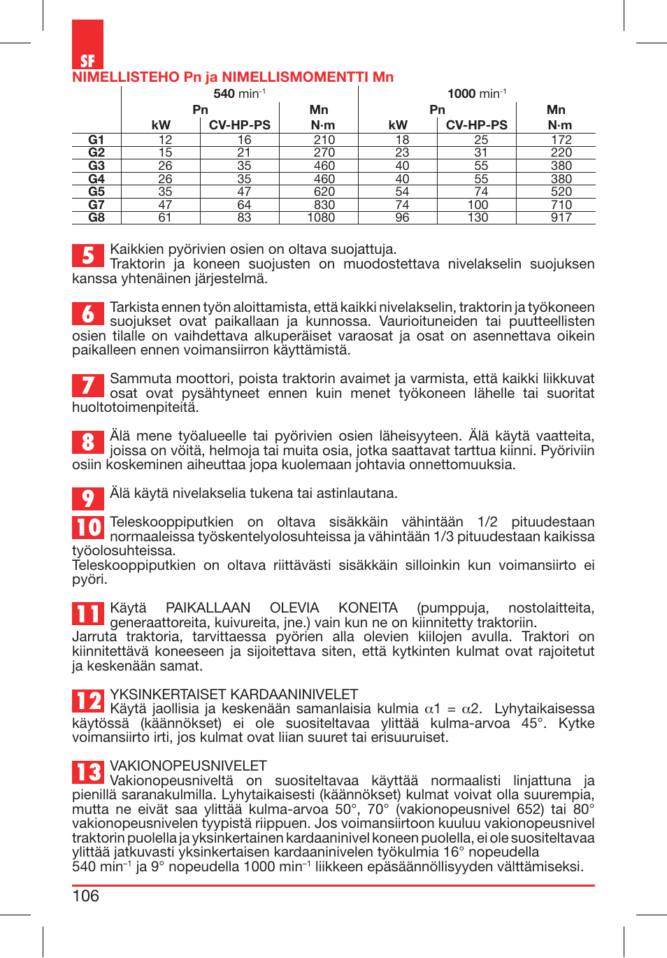 Bondioli&Pavesi 399CEBR15_A User Manual | Page 106 / 255