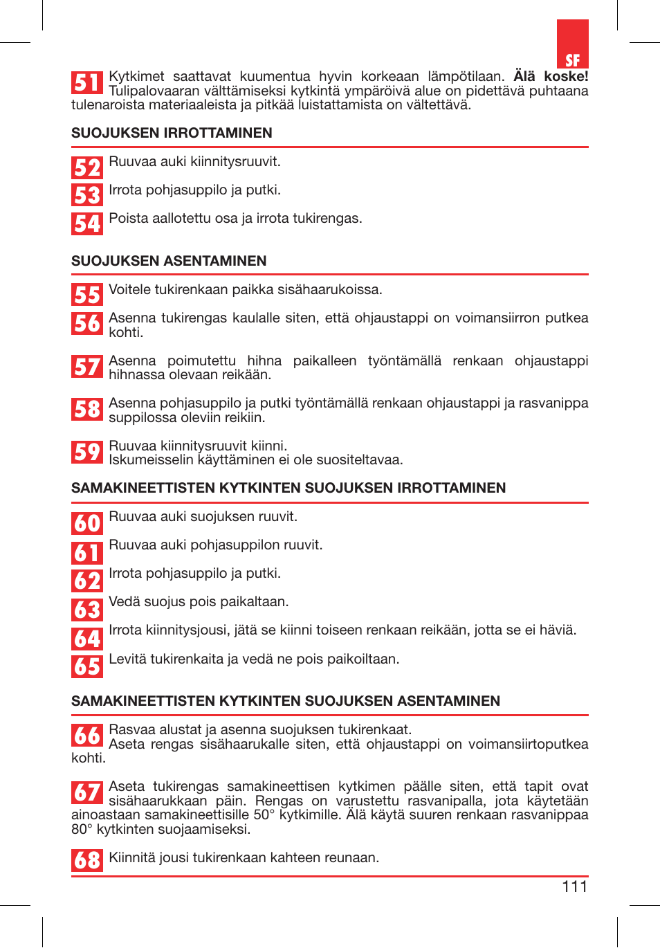 Bondioli&Pavesi 399CEBR15_A User Manual | Page 111 / 255