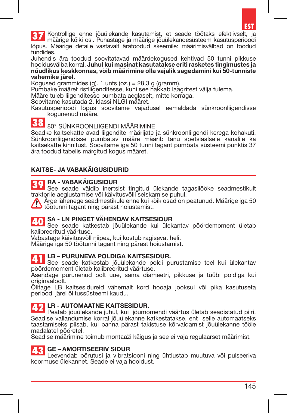 Bondioli&Pavesi 399CEBR15_A User Manual | Page 145 / 255