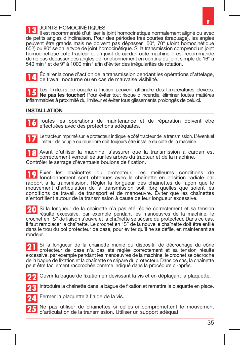 Bondioli&Pavesi 399CEBR15_A User Manual | Page 35 / 255