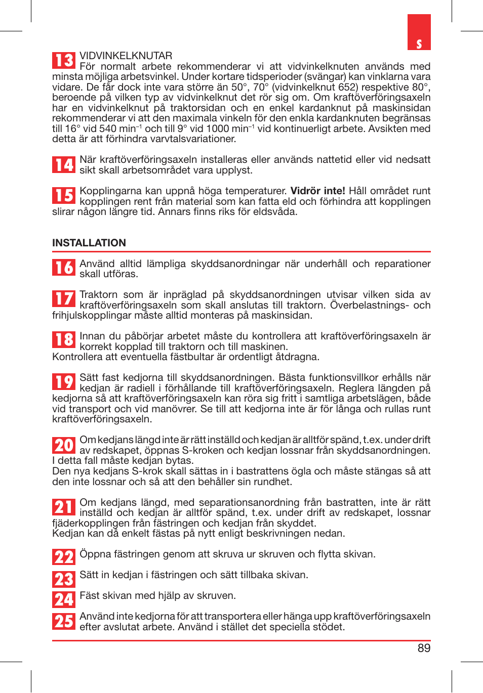 Bondioli&Pavesi 399CEBR15_A User Manual | Page 89 / 255