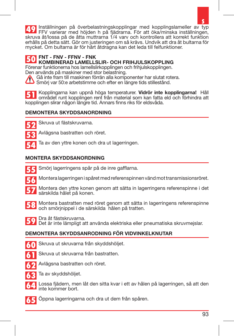 Bondioli&Pavesi 399CEBR15_A User Manual | Page 93 / 255