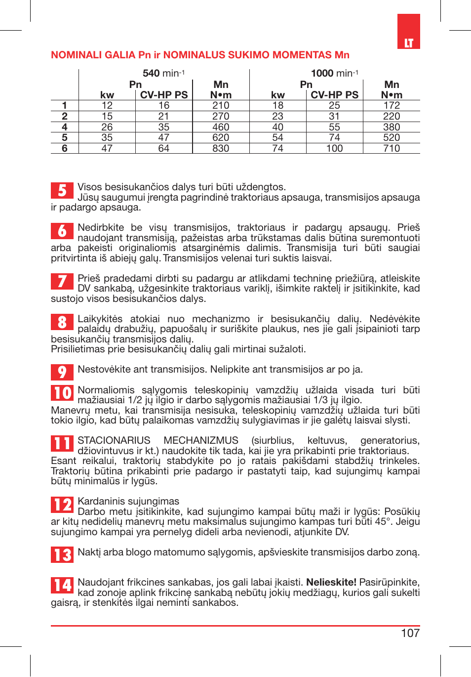 Bondioli&Pavesi 399CECN02_G User Manual | Page 107 / 171