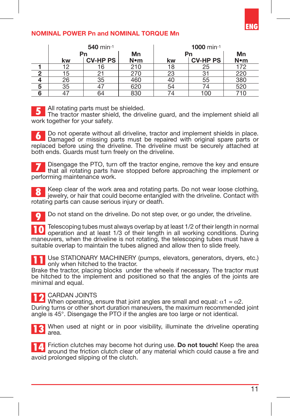 Bondioli&Pavesi 399CECN02_G User Manual | Page 11 / 171