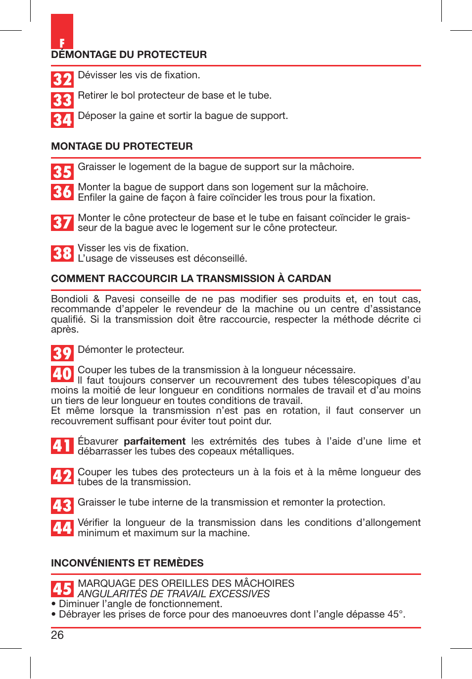 Bondioli&Pavesi 399CECN02_G User Manual | Page 26 / 171