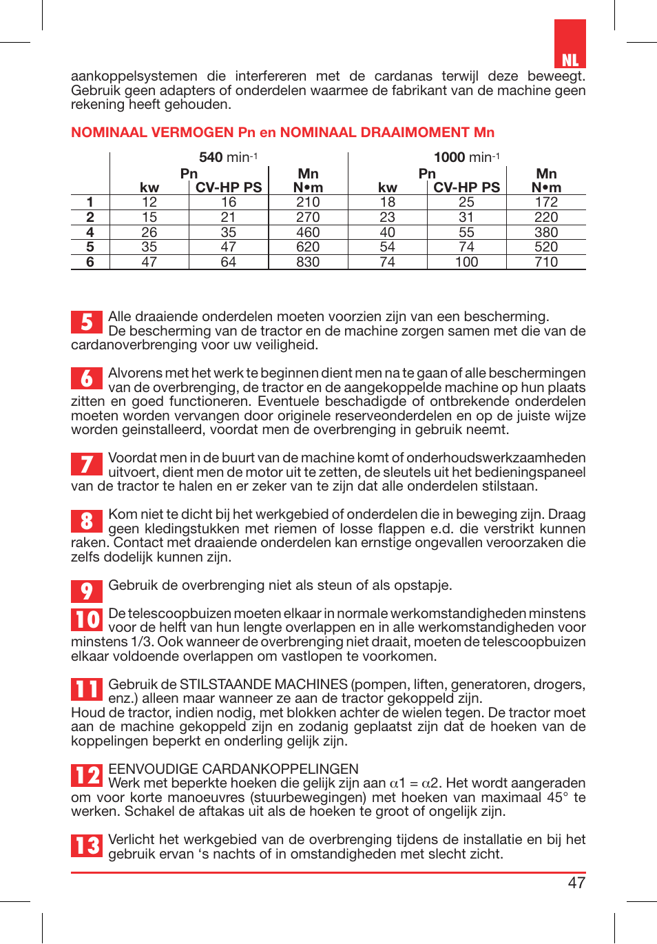 Bondioli&Pavesi 399CECN02_G User Manual | Page 47 / 171