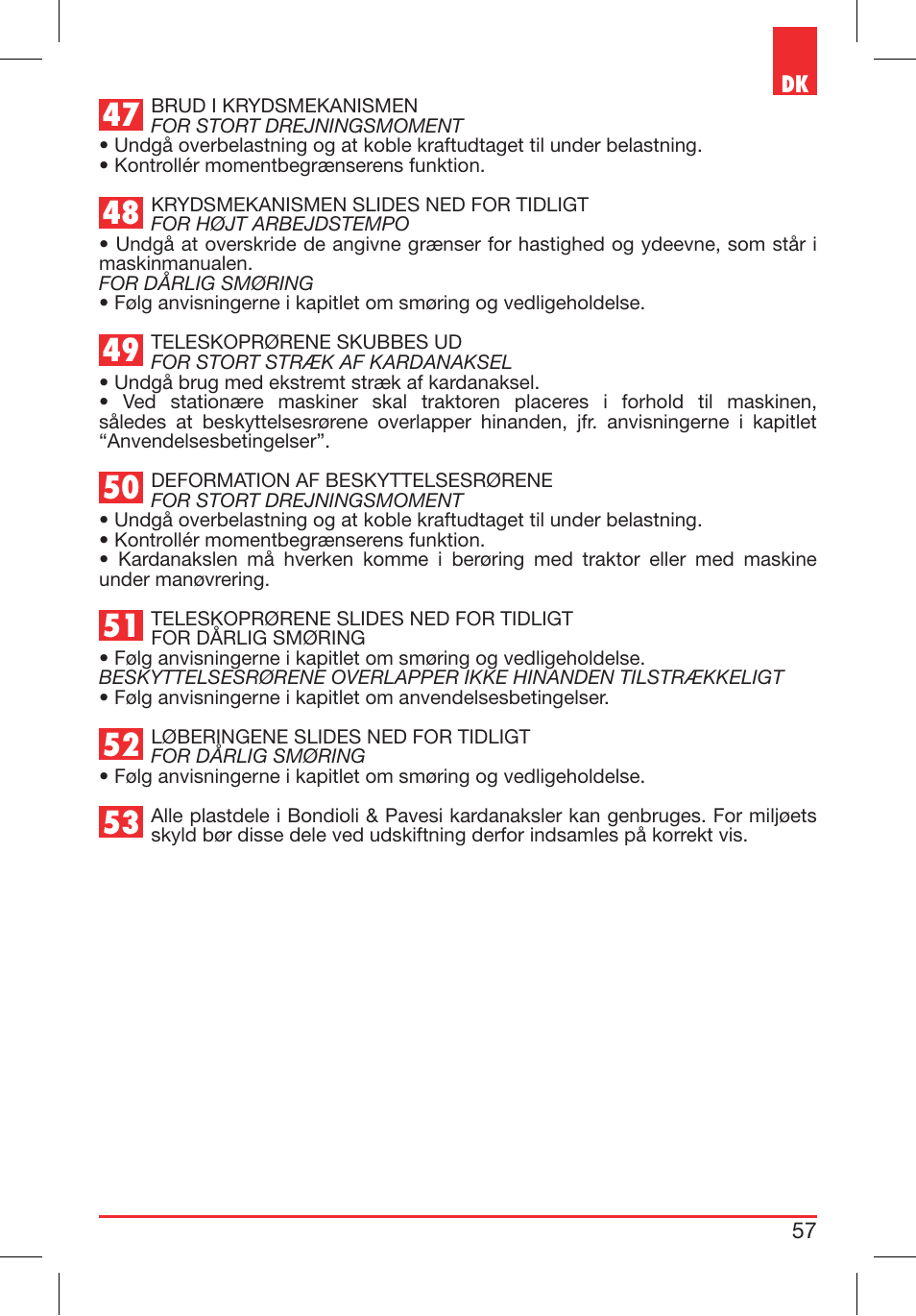 Bondioli&Pavesi 399CECN02_G User Manual | Page 57 / 171