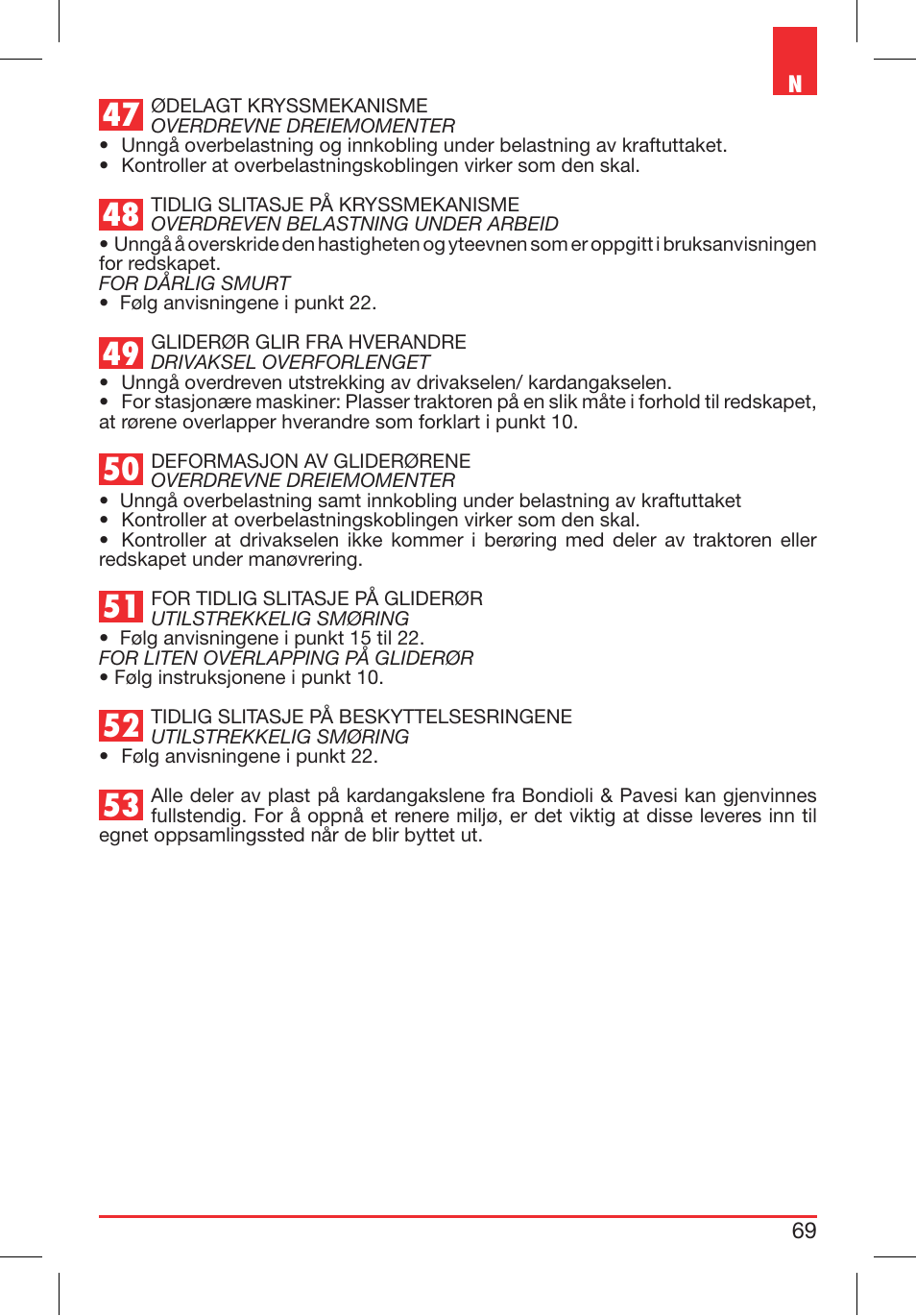 Bondioli&Pavesi 399CECN02_G User Manual | Page 69 / 171