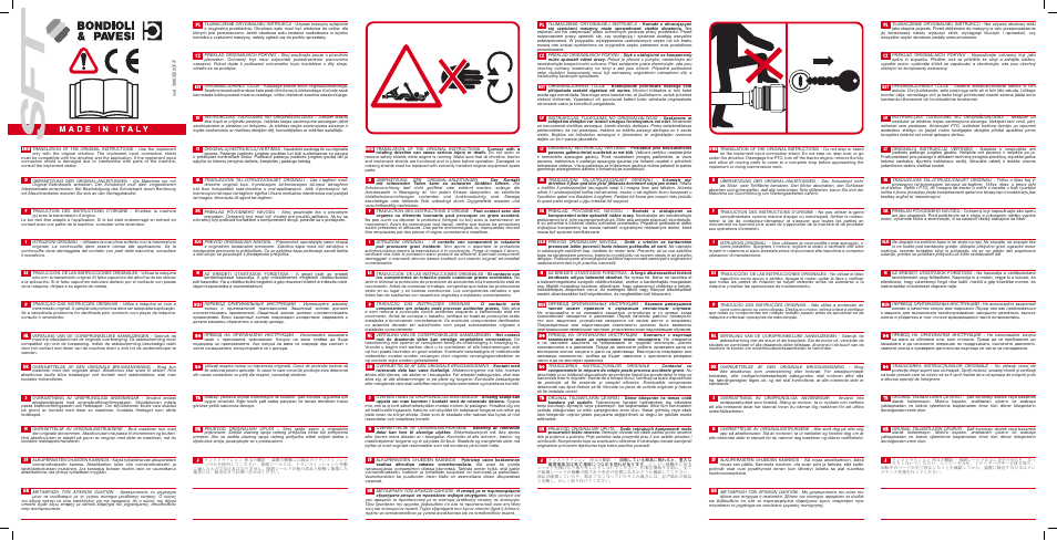Bondioli&Pavesi 399CEE2CF_F User Manual | 2 pages