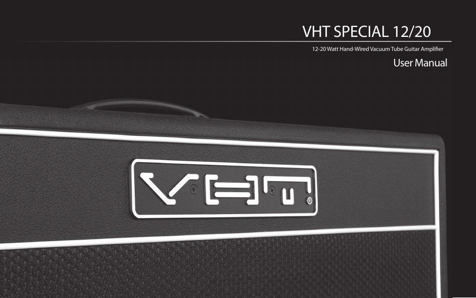 VHT Special 12/20 Head User Manual | 20 pages