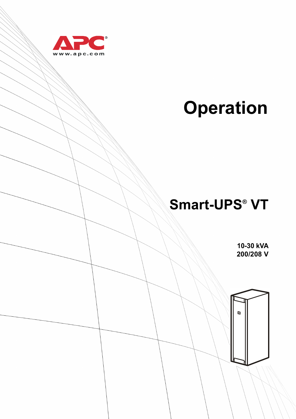 American Power Conversion 200/208 V User Manual | 52 pages