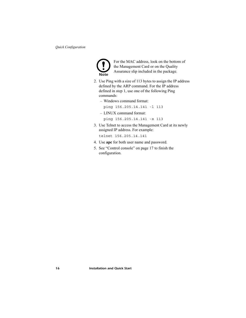 American Power Conversion AP9619 User Manual | Page 20 / 26