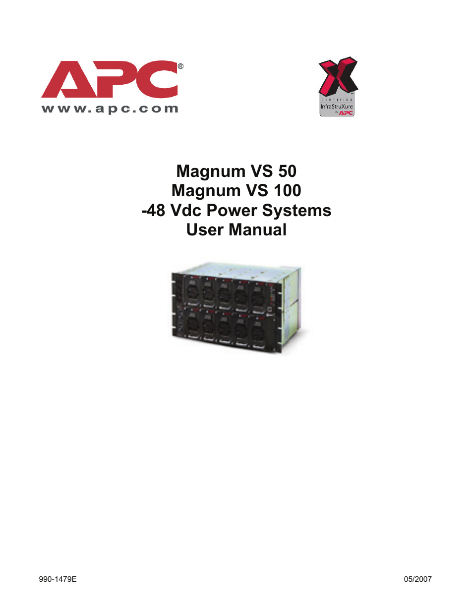 American Power Conversion VS 50 User Manual | 54 pages