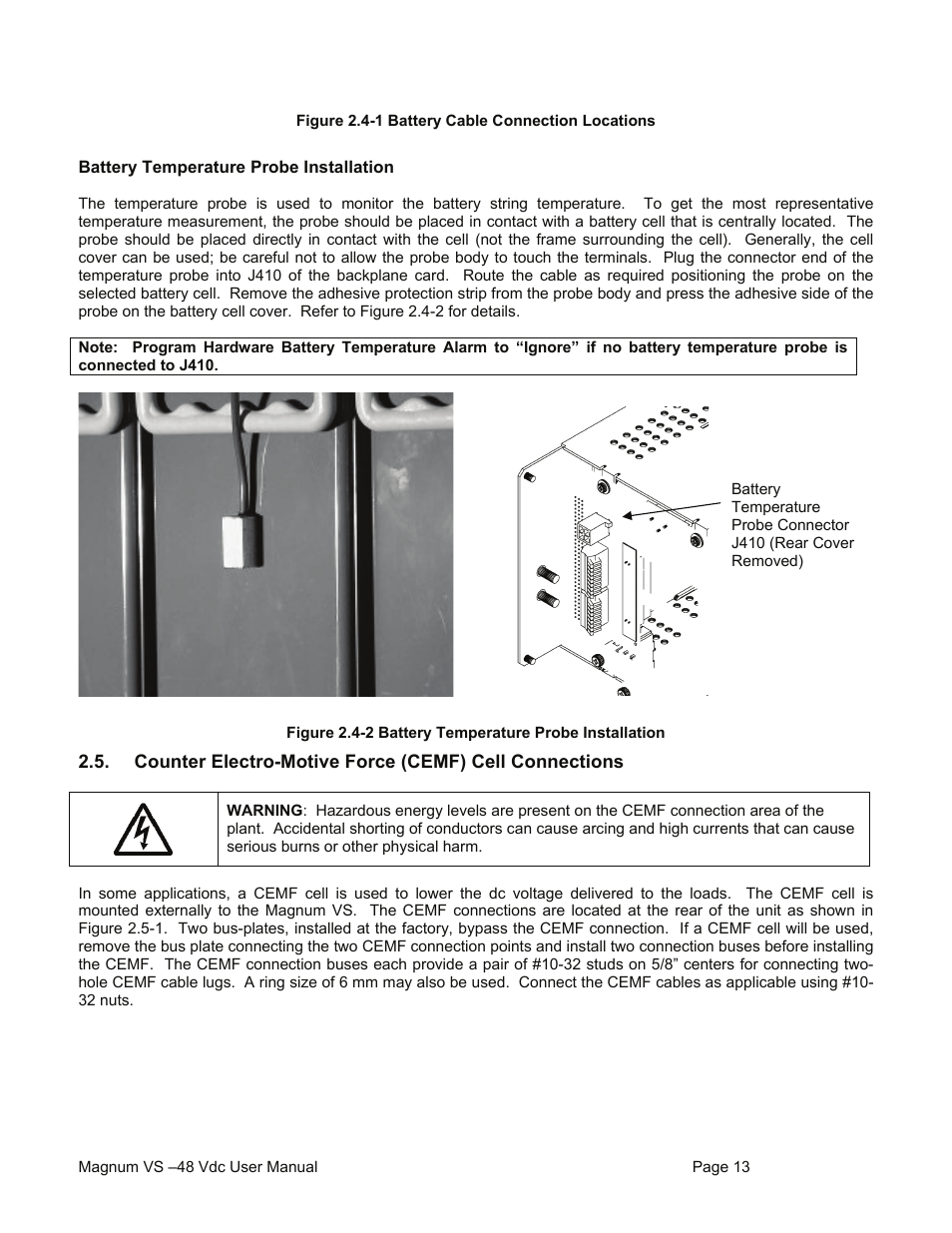 American Power Conversion VS 50 User Manual | Page 13 / 54