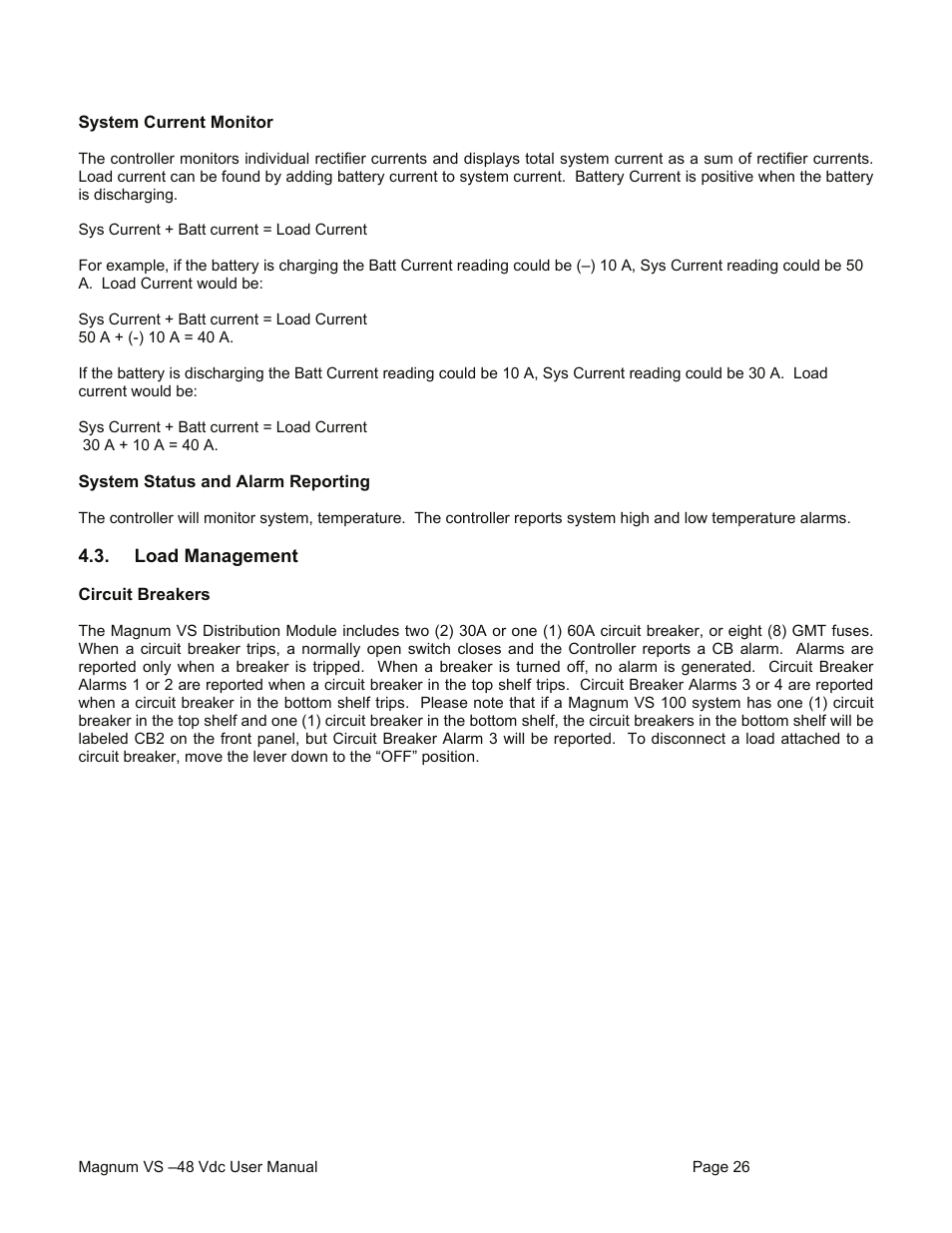 American Power Conversion VS 50 User Manual | Page 26 / 54