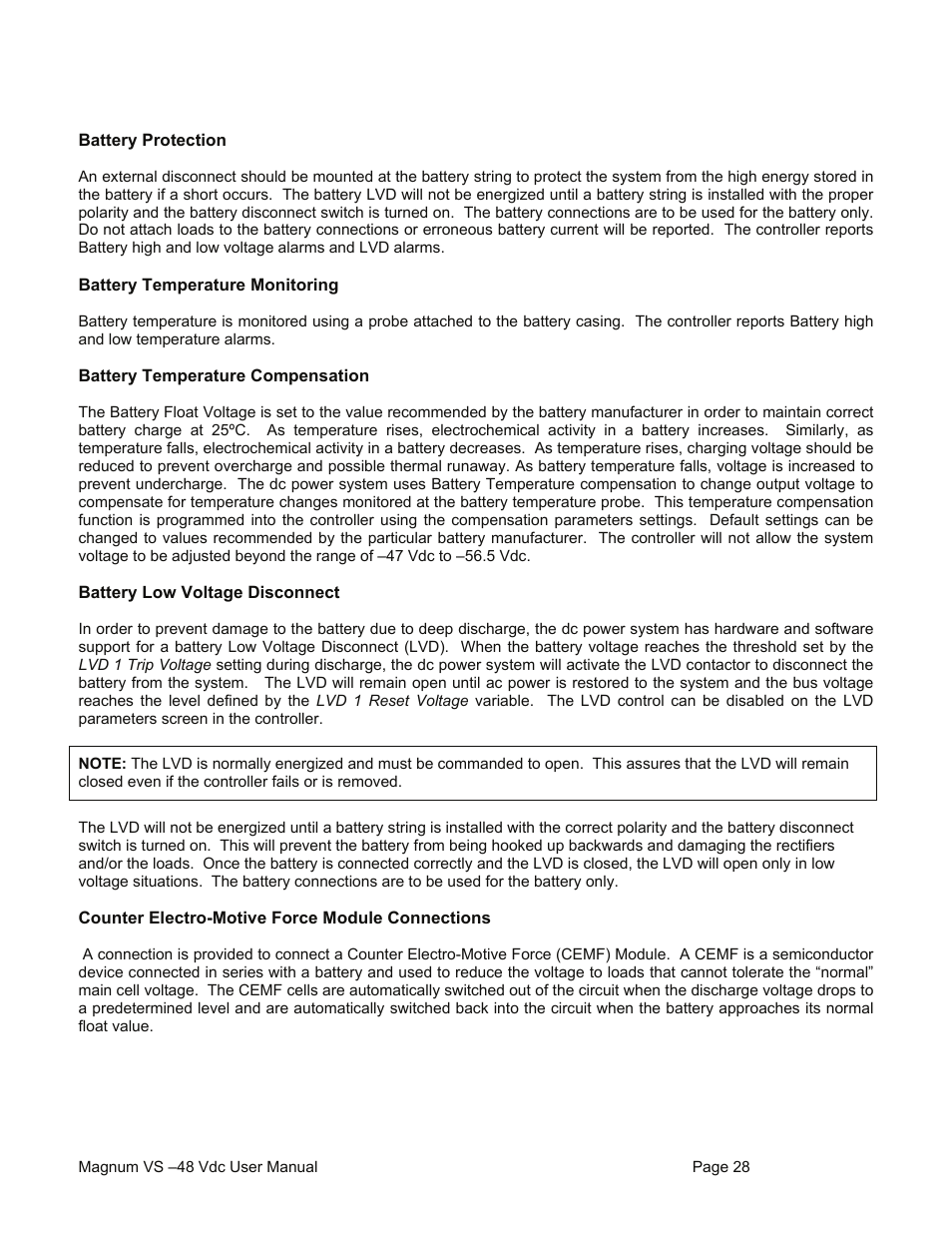 American Power Conversion VS 50 User Manual | Page 28 / 54