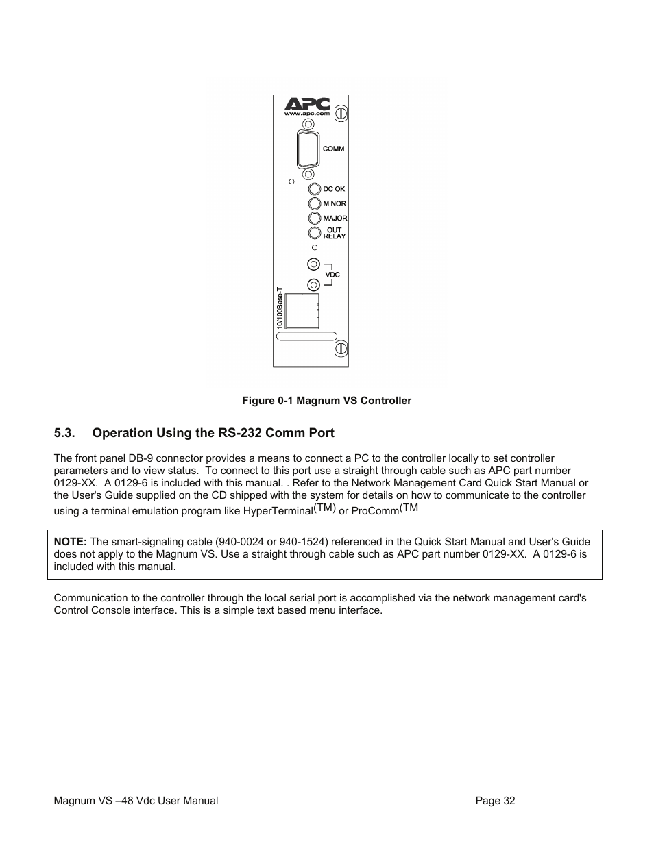 American Power Conversion VS 50 User Manual | Page 32 / 54