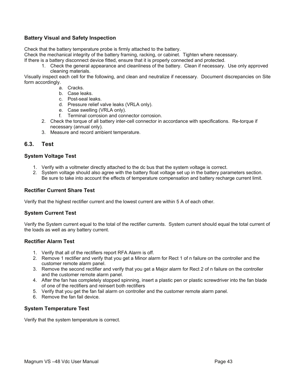 American Power Conversion VS 50 User Manual | Page 43 / 54