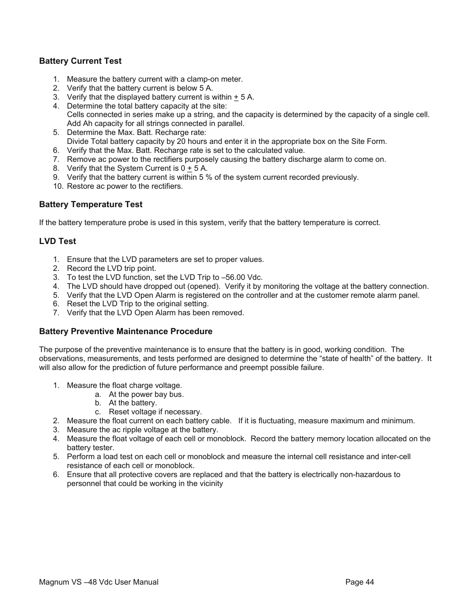 American Power Conversion VS 50 User Manual | Page 44 / 54