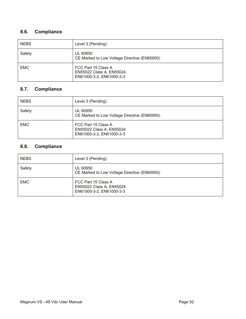 American Power Conversion VS 50 User Manual | Page 52 / 54