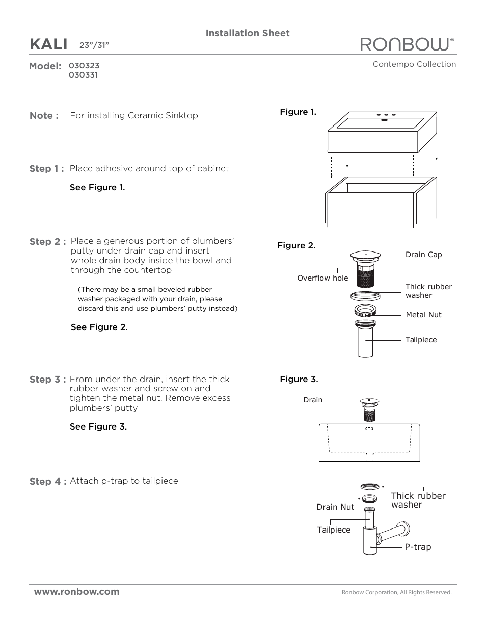 Kali | Ronbow Kali User Manual | Page 3 / 3