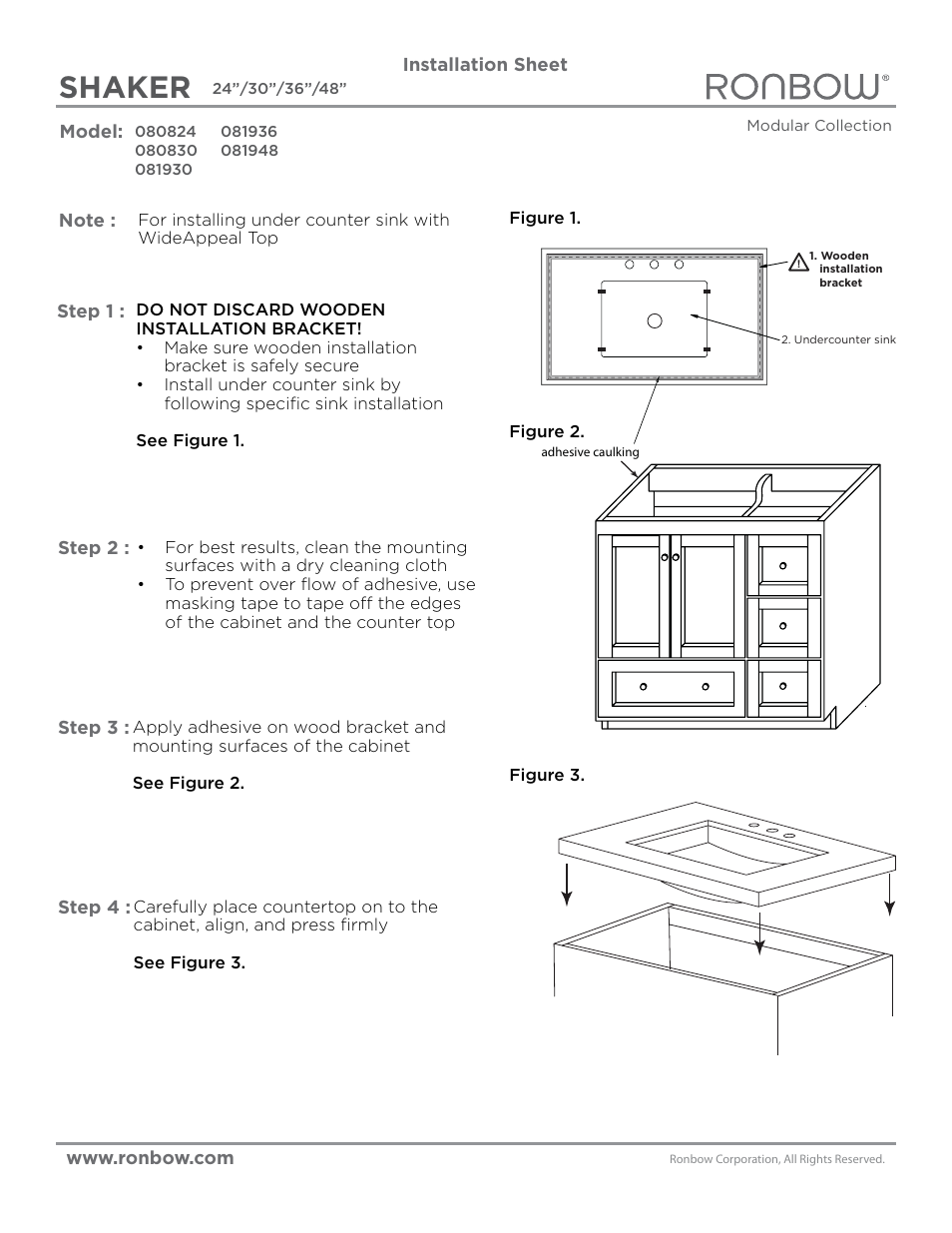 Shaker | Ronbow Shaker User Manual | Page 2 / 2