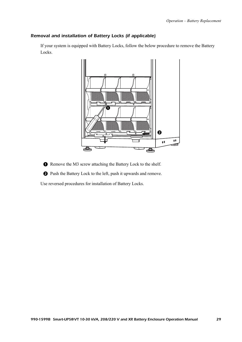 American Power Conversion XR User Manual | Page 37 / 56