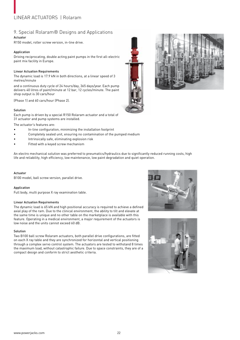 Power Jacks Rolaram Linear Actuators User Manual | Page 22 / 24