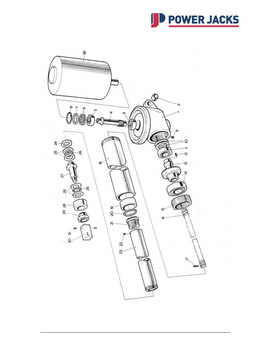 Power Jacks EMA Actuators User Manual | Page 16 / 17