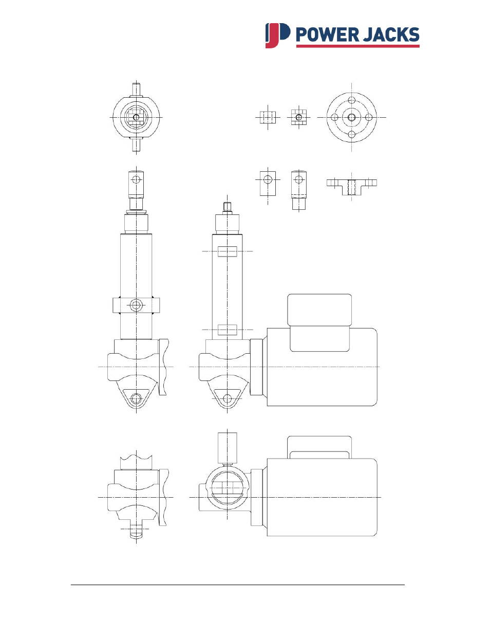 Ema linear actuator | Power Jacks EMA Actuators User Manual | Page 8 / 17