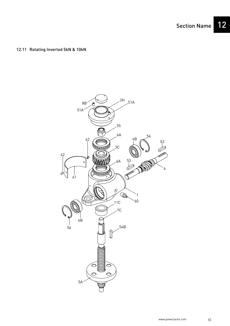 Power Jacks E-Series - Machine User Manual | Page 41 / 52