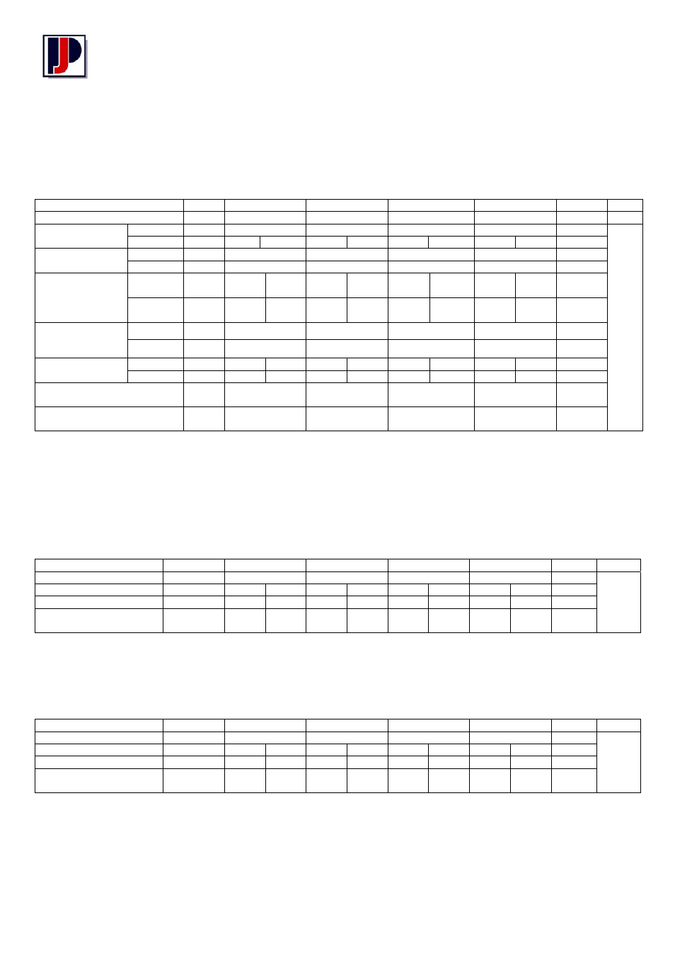 Metric series – ball screw jacks, 2 performance ratings, 1 performance of standard metric ball screw jacks | 2 metric ball screw jack efficiencies | Power Jacks E-Series - Ball User Manual | Page 3 / 9