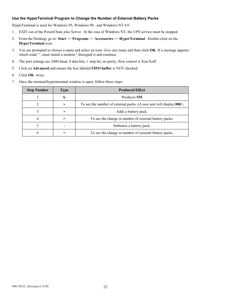 American Power Conversion 5000T User Manual | Page 28 / 30