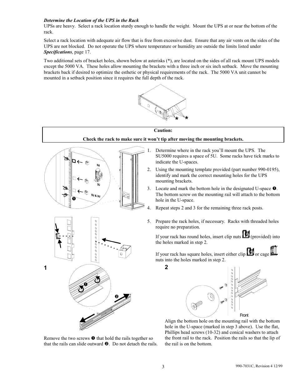 American Power Conversion 5000T User Manual | Page 9 / 30