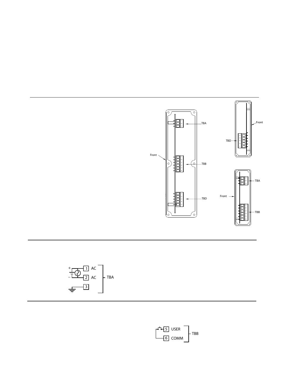 1 power wiring, 2 user input wiring, Wiring overview | Red Lion LDSS User Manual | Page 3 / 8